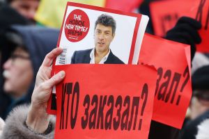 Завершился марш памяти Бориса Немцова